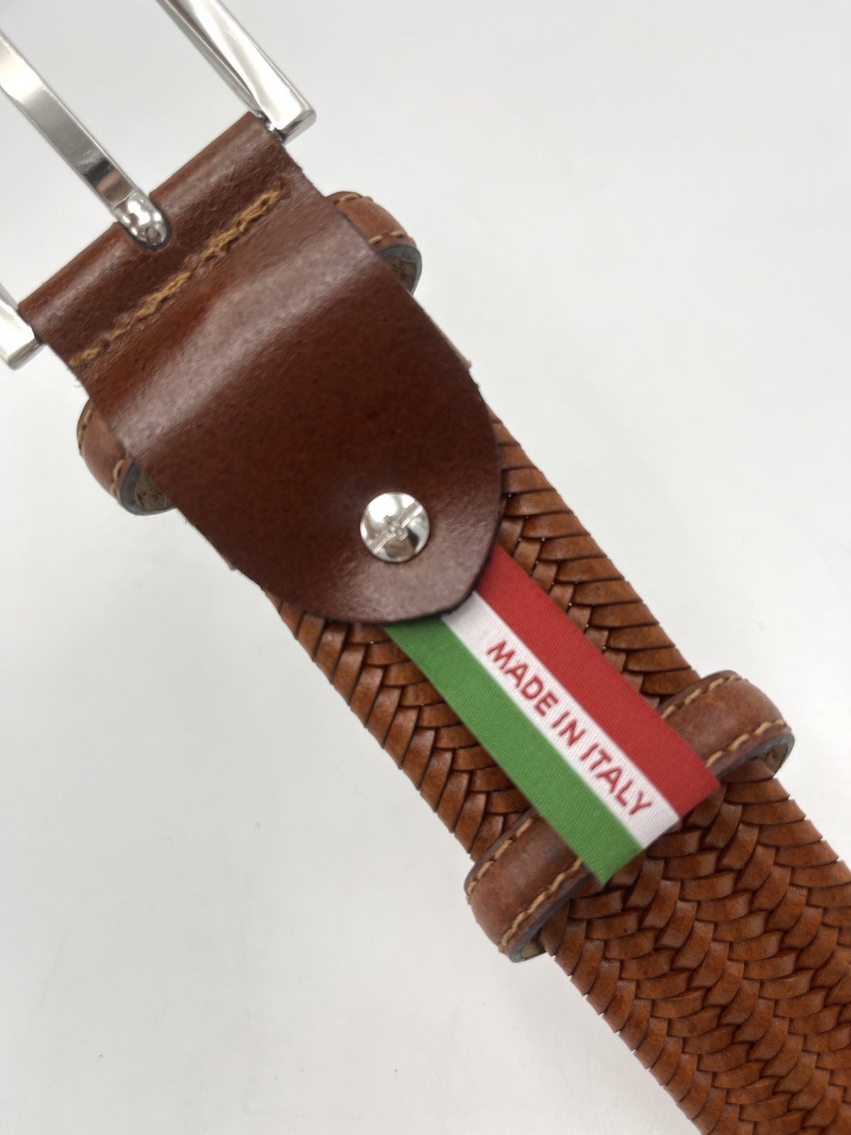 Genuine leather elastic belt, Made in Italy, Brand Navigare, art. A2458/35