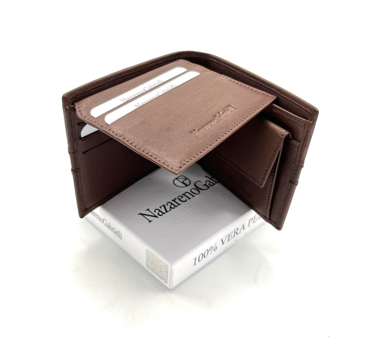 Genuine leather wallet, N.Gabrielli, art. PDK383-9