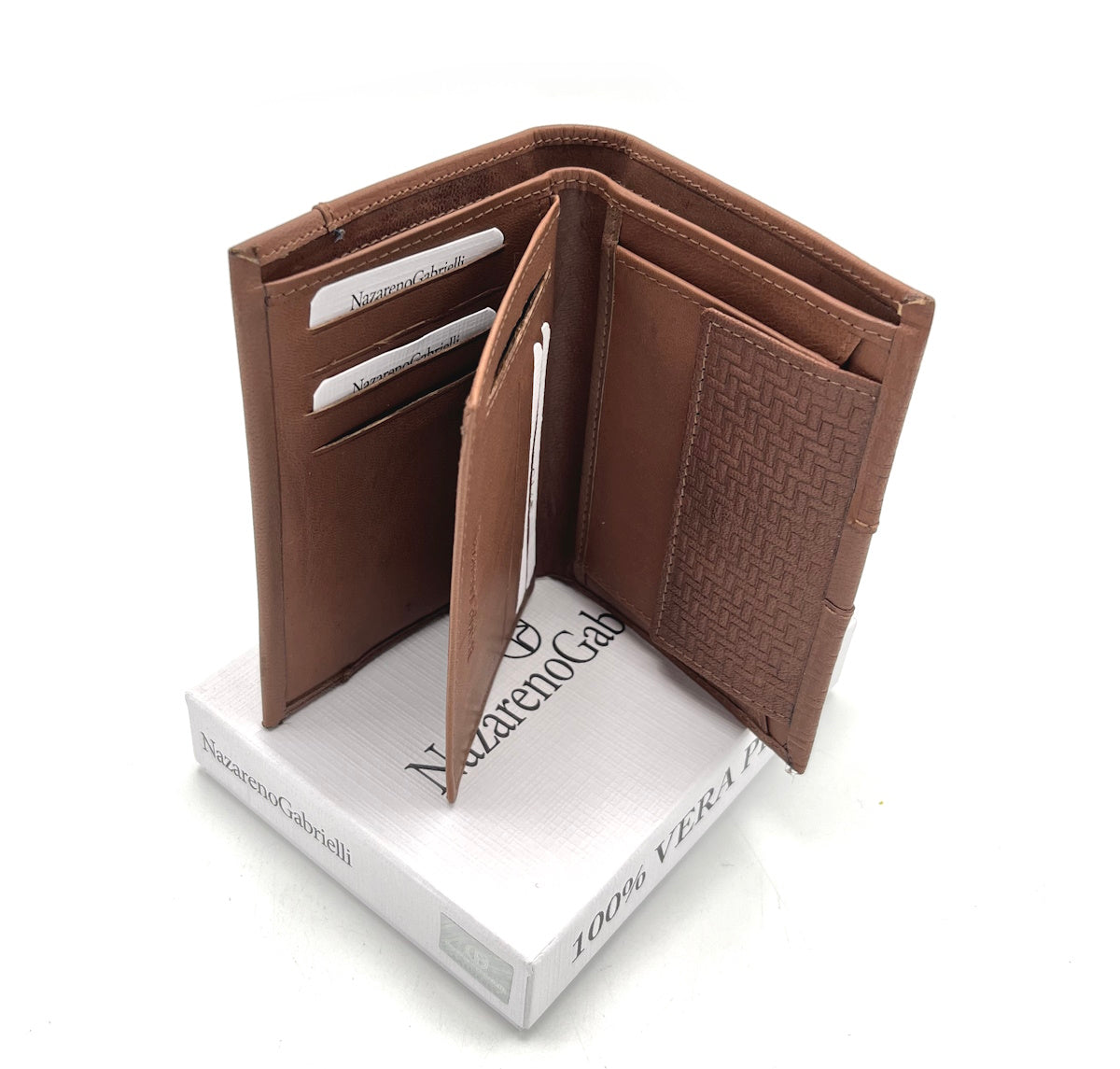 Genuine leather wallet, N.Gabrielli, art. PDK389-6