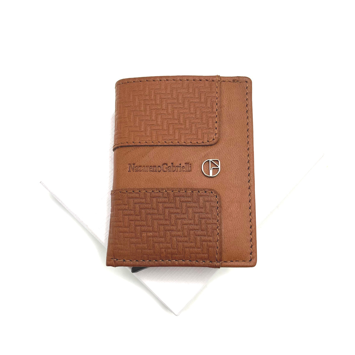 Genuine leather wallet, N.Gabrielli, art. PDK389-82