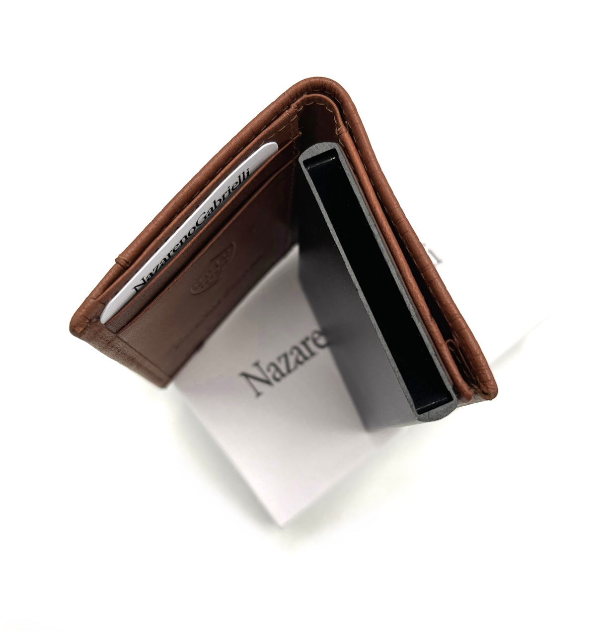 Genuine leather wallet, N.Gabrielli, art. PDK389-82