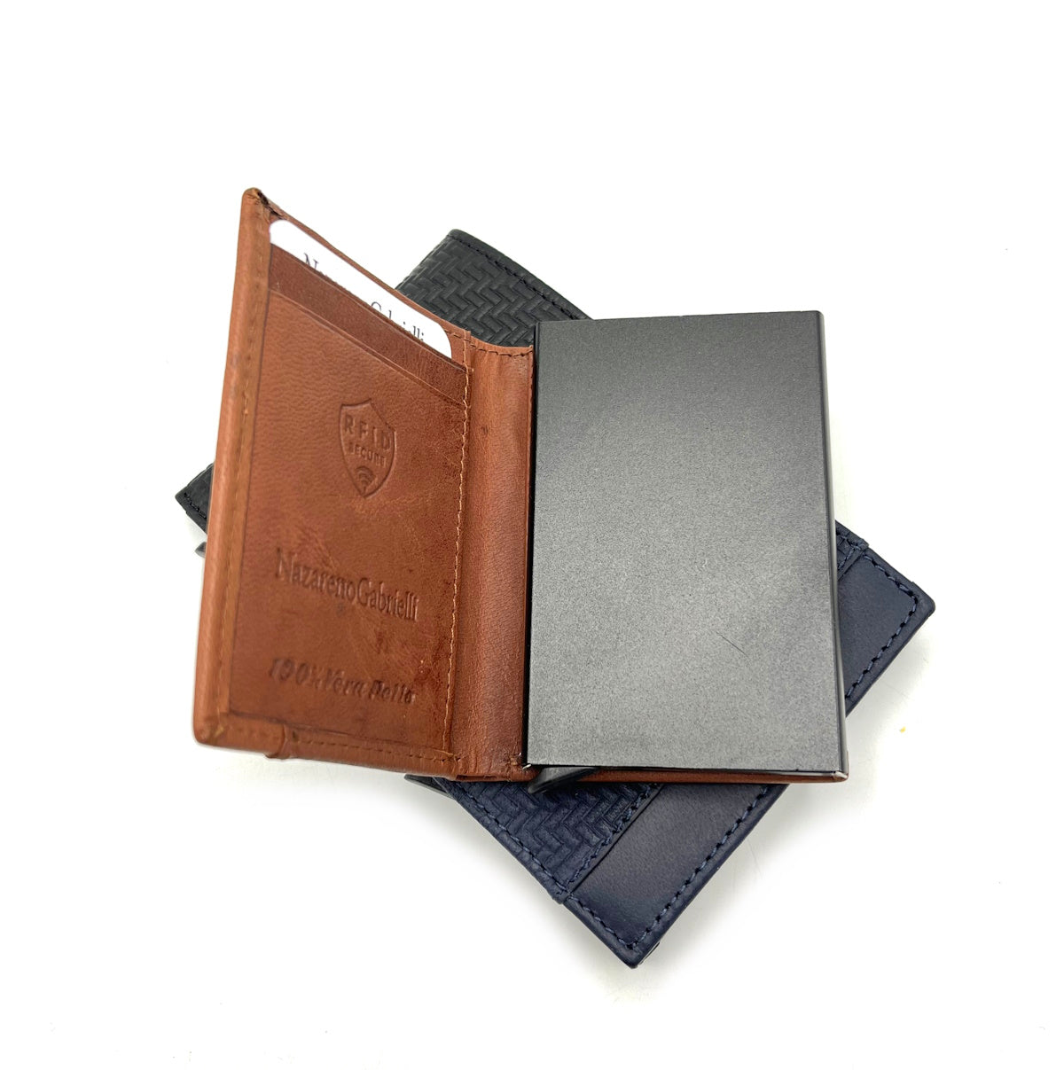 Genuine leather wallet, N.Gabrielli, art. PDK389-82