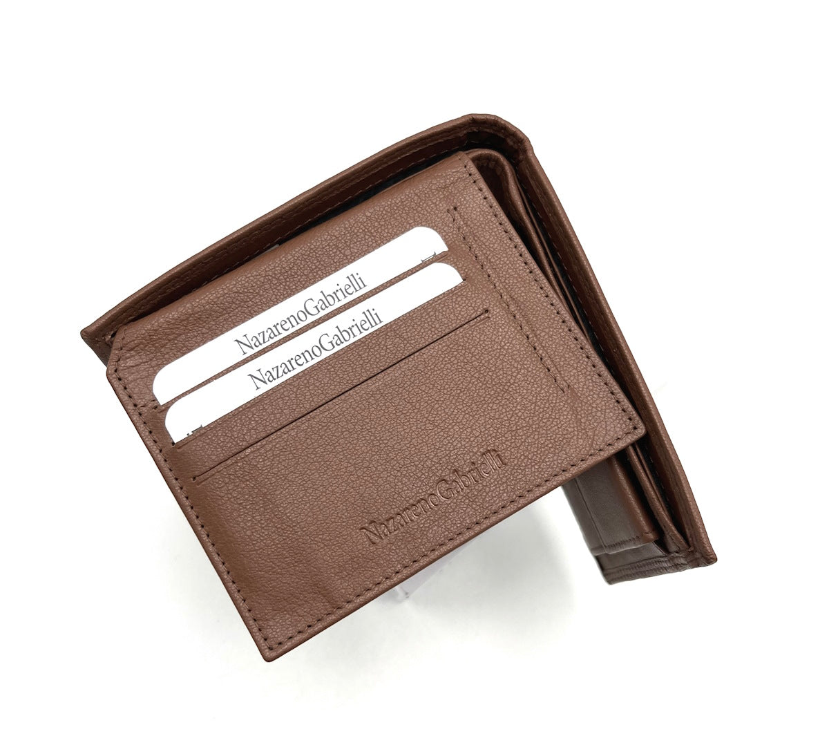 Portafoglio in vera pelle, N.Gabrielli, art. PDK391-1
