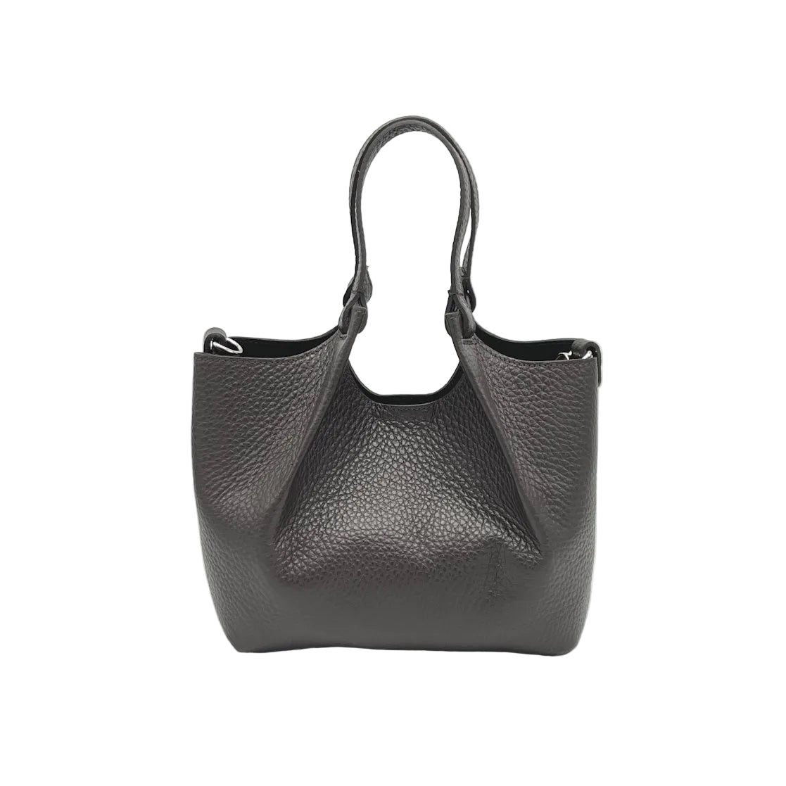 Women’s Small Genuine Leather Crossbody Bag, Made in Italy, art. 112676