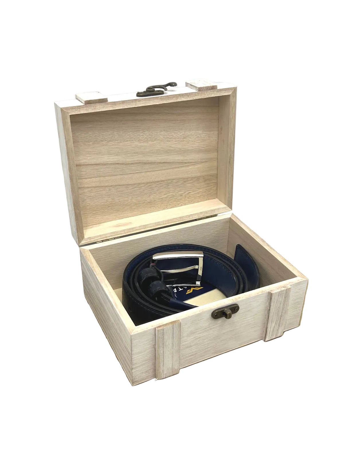 Christmas Gift for Him | Men's Belt with Wooden Gift Box, Art. CDK042