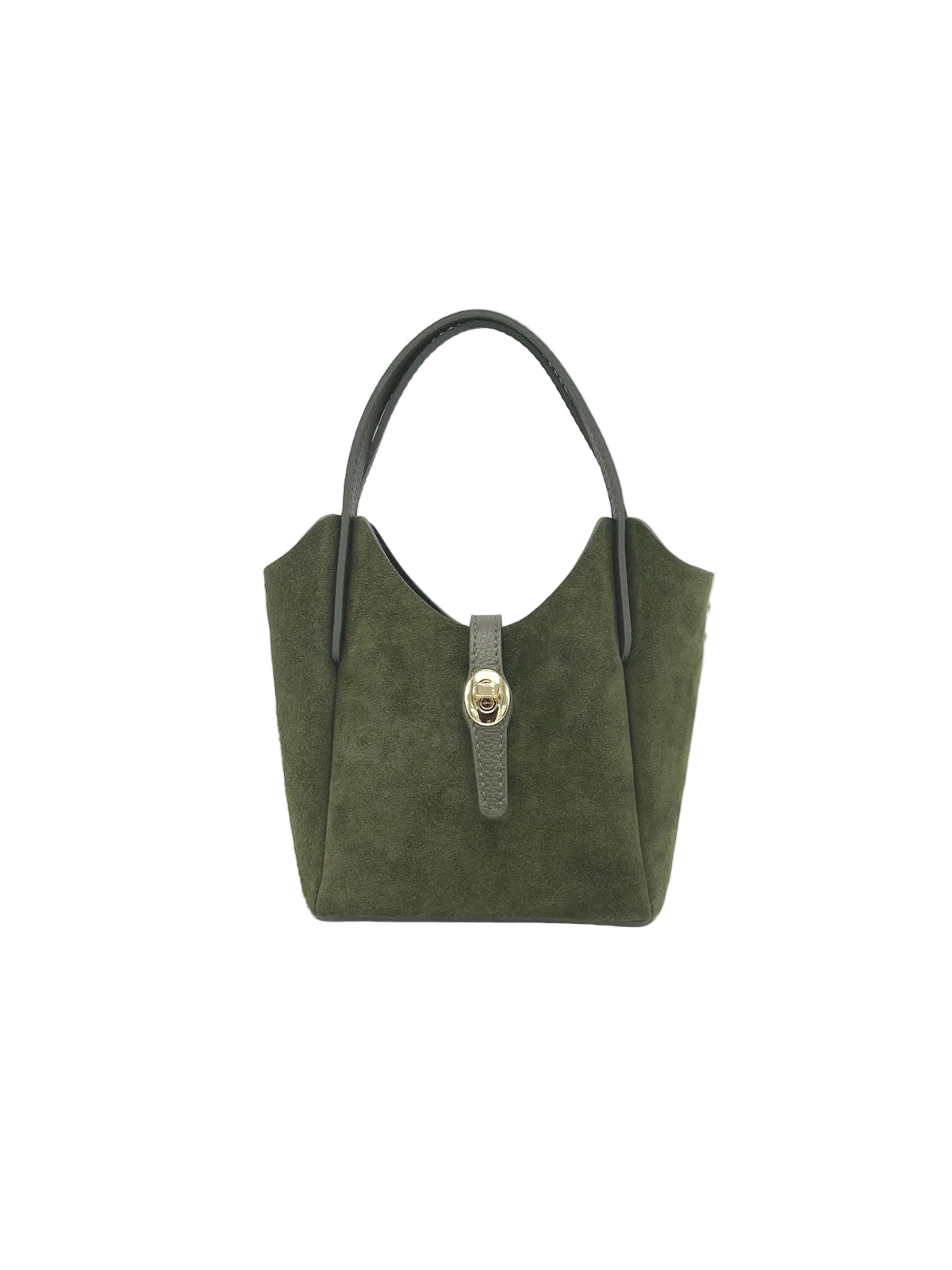 Women's Genuine Leather and Suede Shoulder Bag, Made in Italy, art. 112750