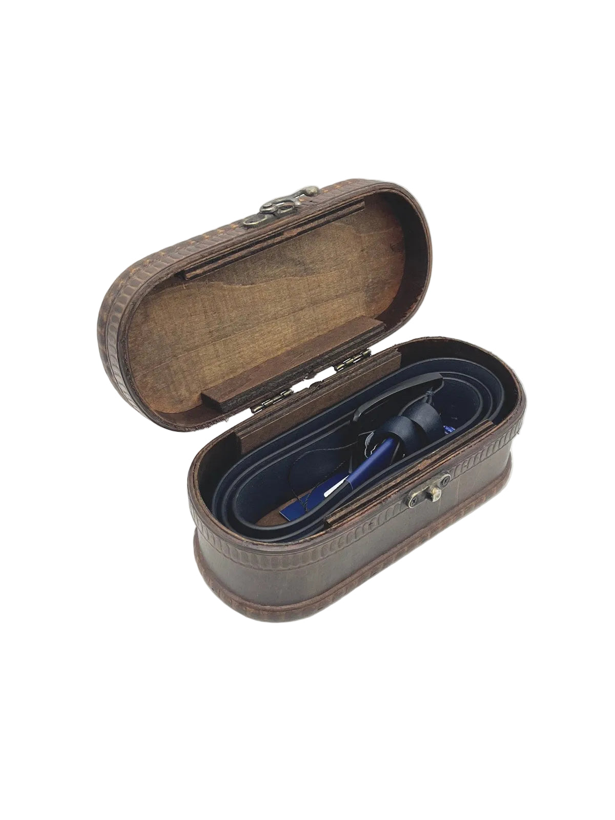 Christmas Gift for Him | Men's Belt with Wooden Gift Box, Art. CDK050