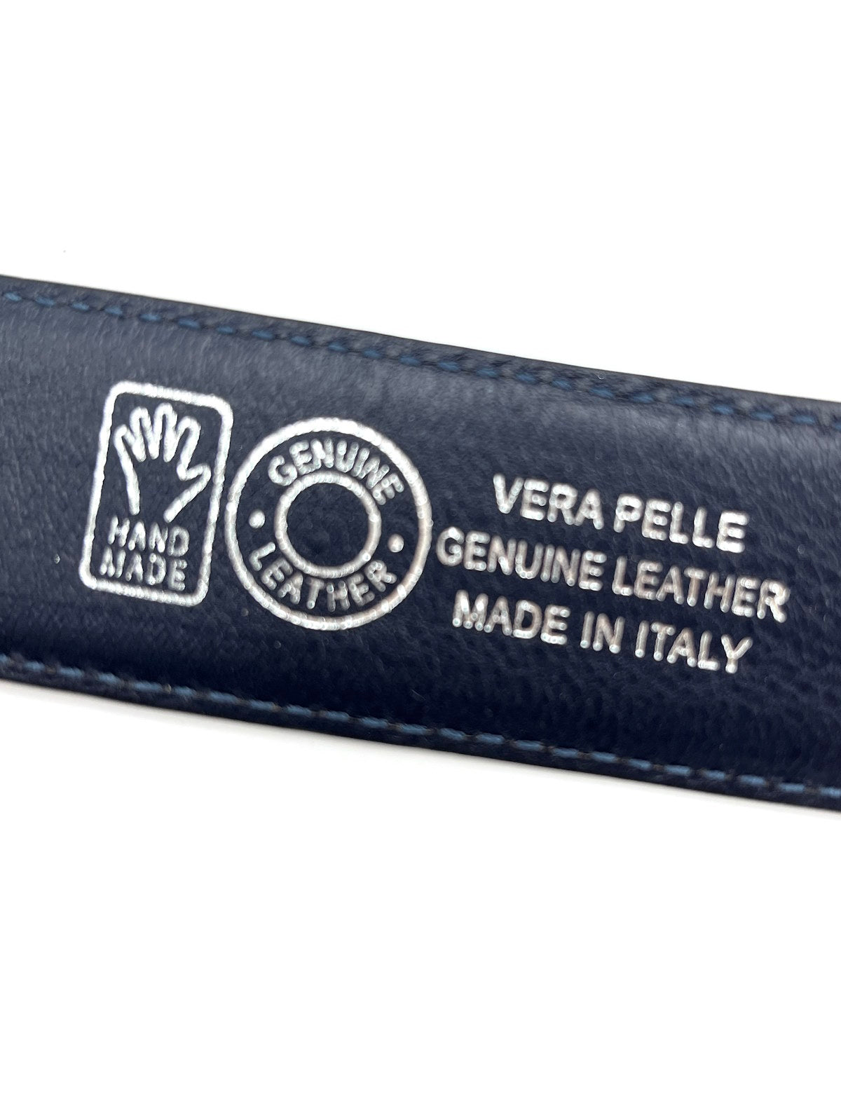 Genuine leather belt, Handmade in Italy, Brand Enrico Coveri,  art. EC3509