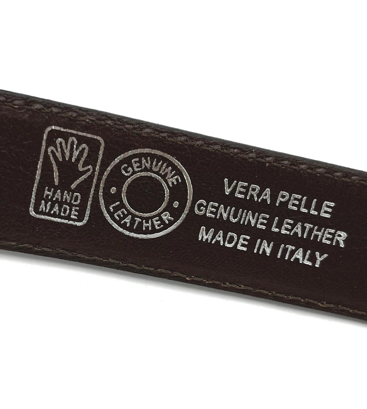 Genuine leather belt, Handmade in Italy, Brand Enrico Coveri, art. EC3009