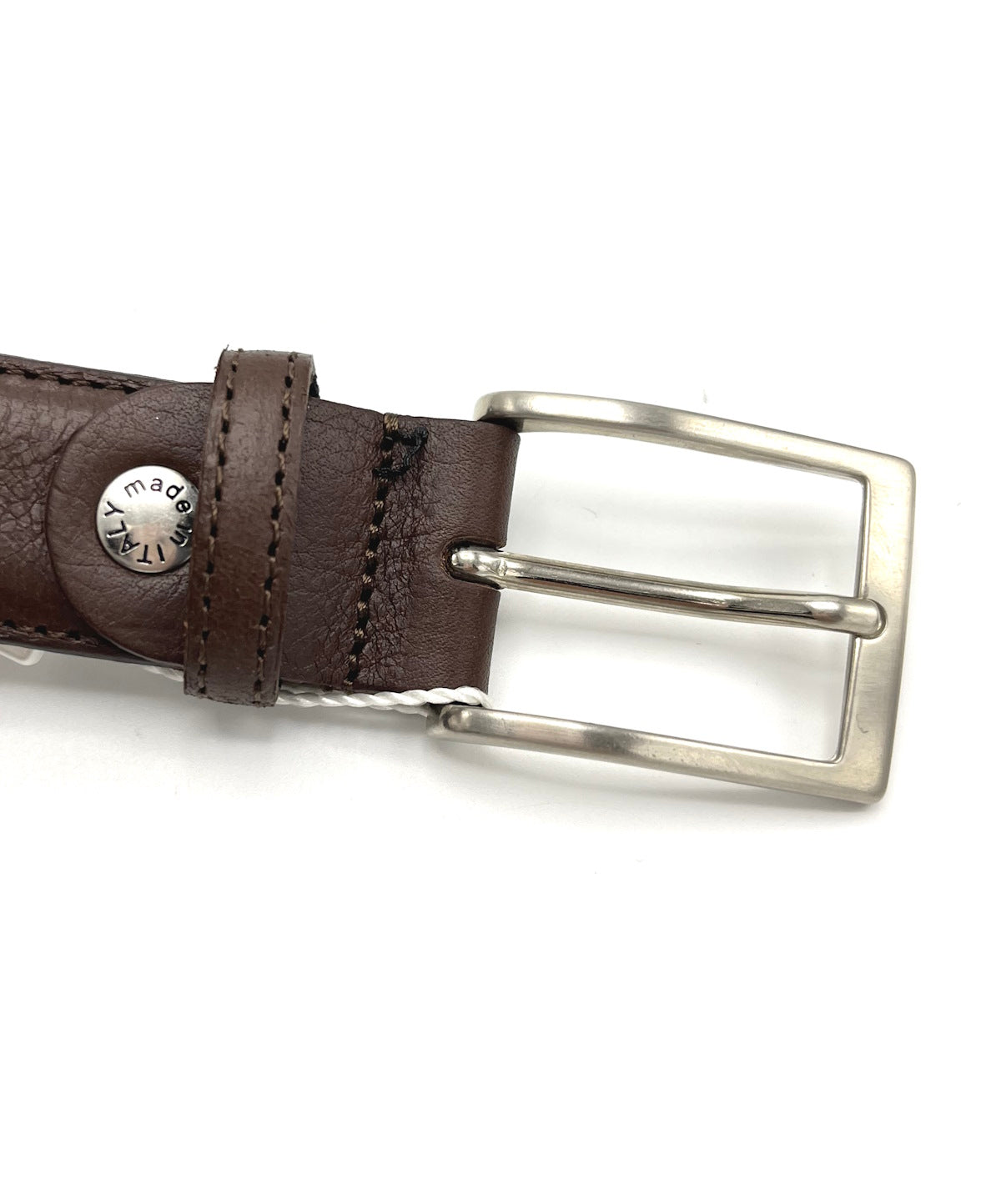 Genuine leather belt, Handmade in Italy, Brand Enrico Coveri, art. EC3009