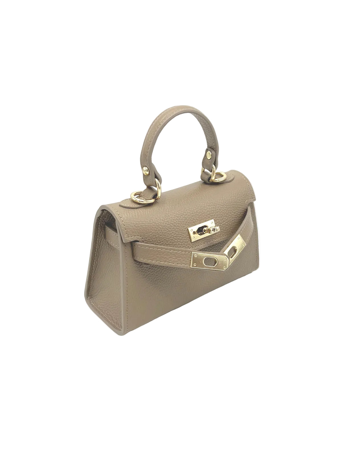 Mini Genuine Leather Shoulder Bag, Made in Italy, art. 609412