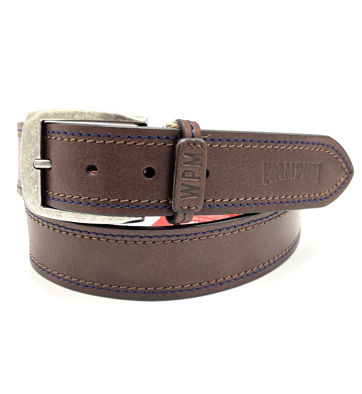 Genuine leather belt, Brand Wampum, art. DK473/40