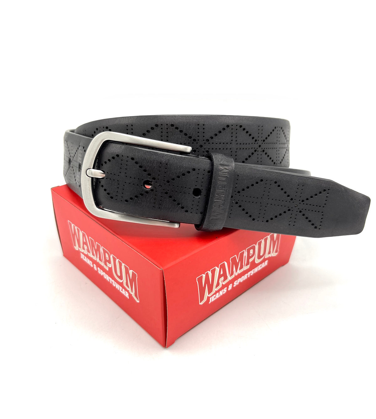 Genuine leather belt, Brand Wampum, art. DK478/35