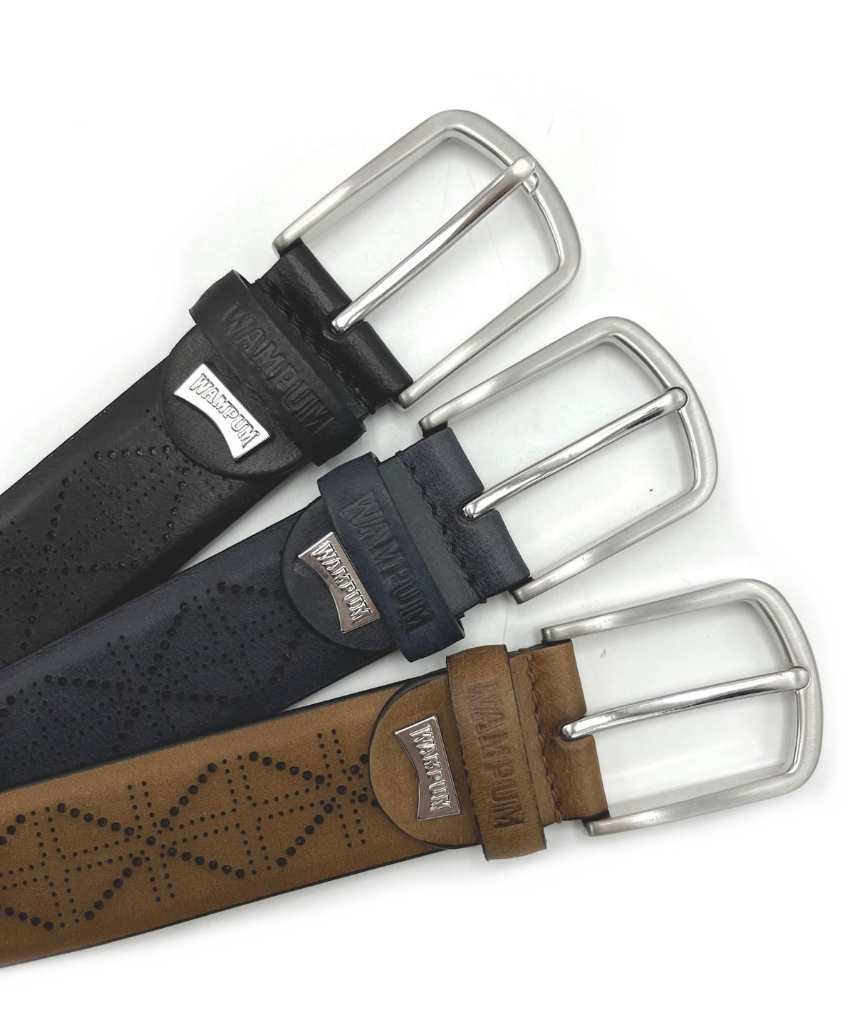 Genuine leather belt, Brand Wampum, art. DK478/35