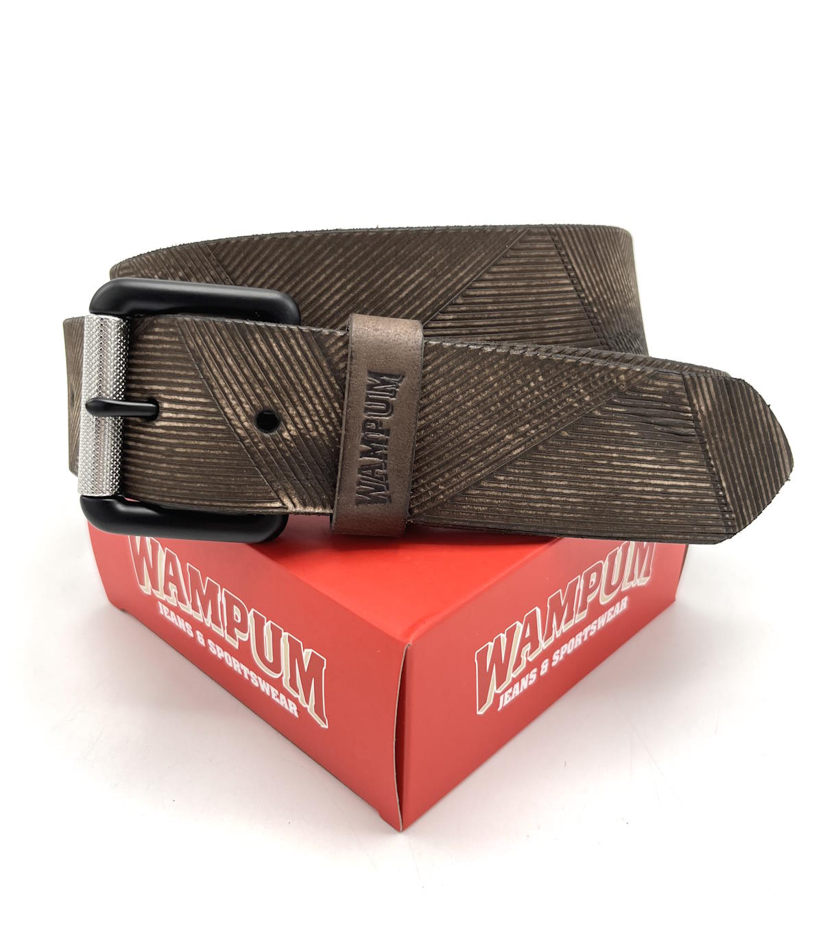 Genuine leather belt, Brand Wampum, art. DK475/40