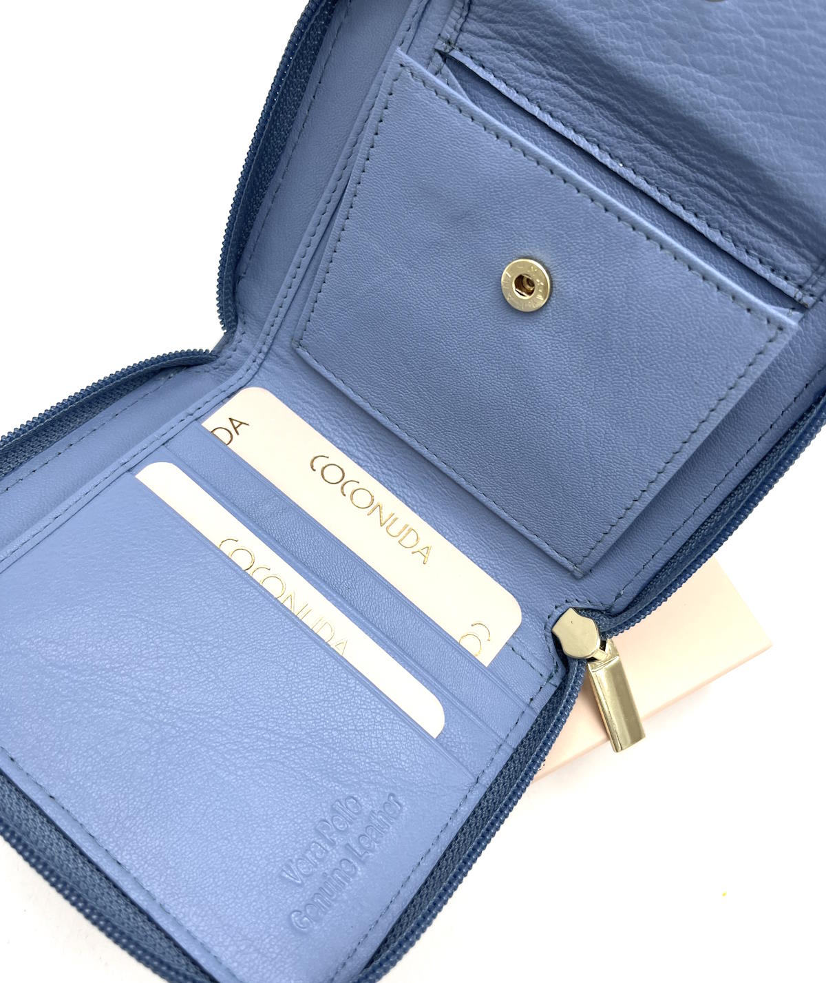 Portafoglio in vera pelle, Coconuda, art. PDK404-73