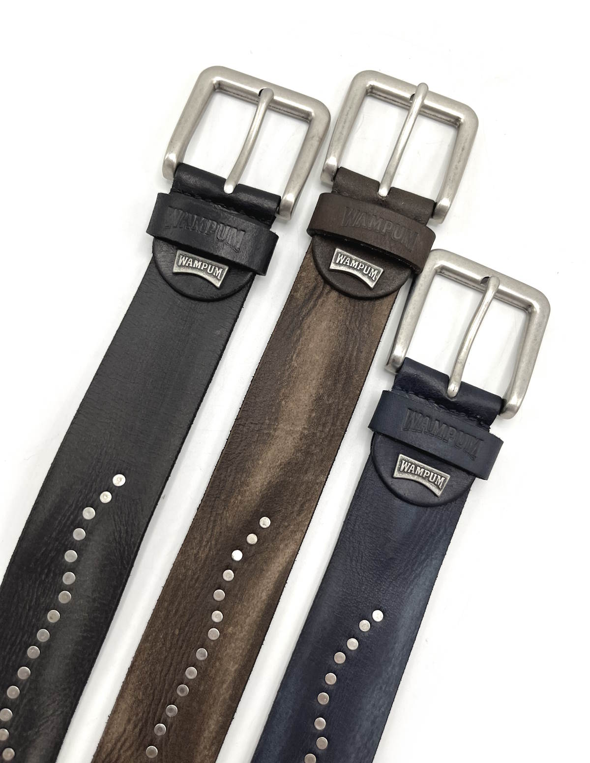 Genuine leather belt, Brand Wampum, art. DK484/40