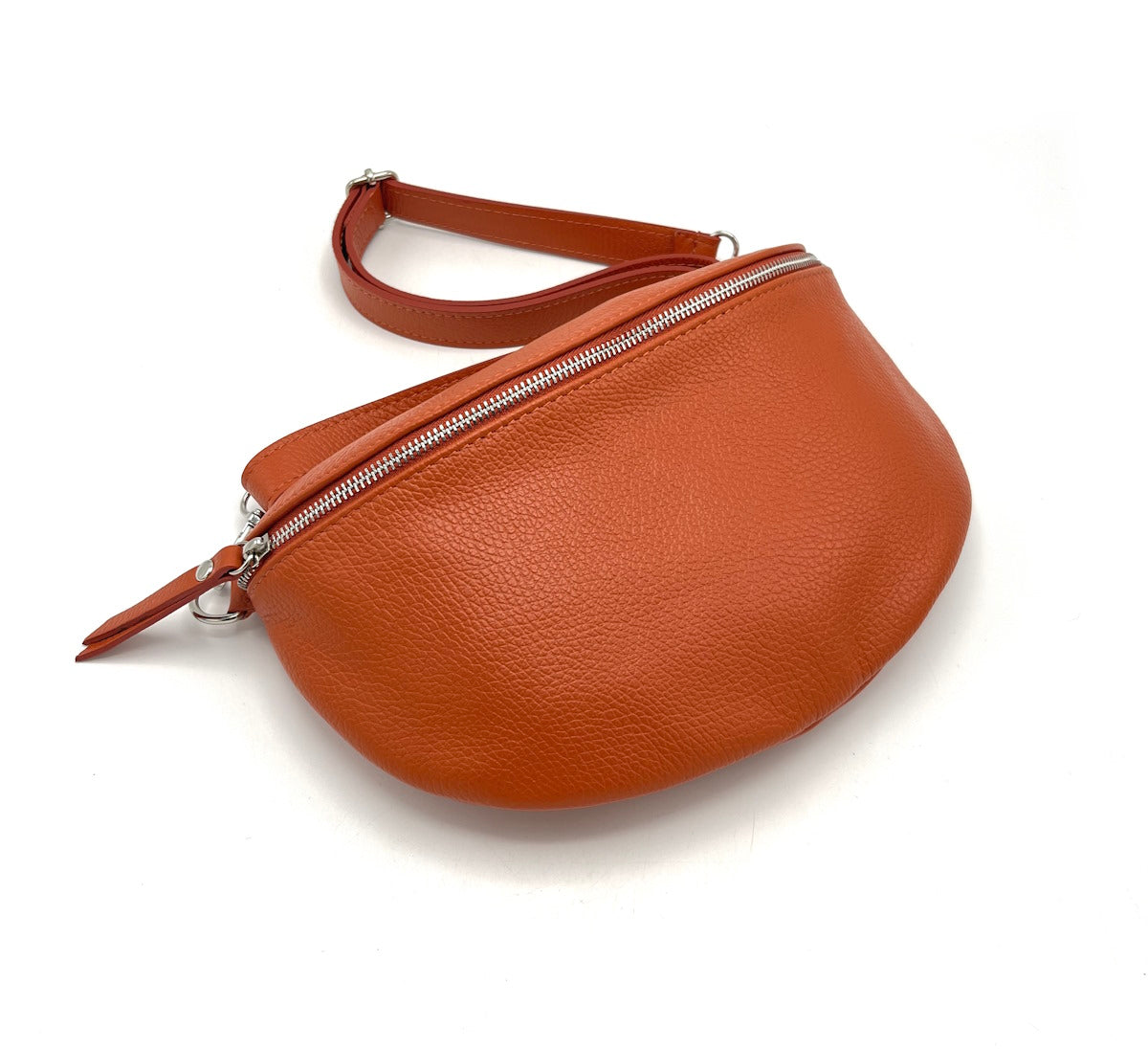 Genuine leather crossbody bag, for women, Made in Italy, art. 112452