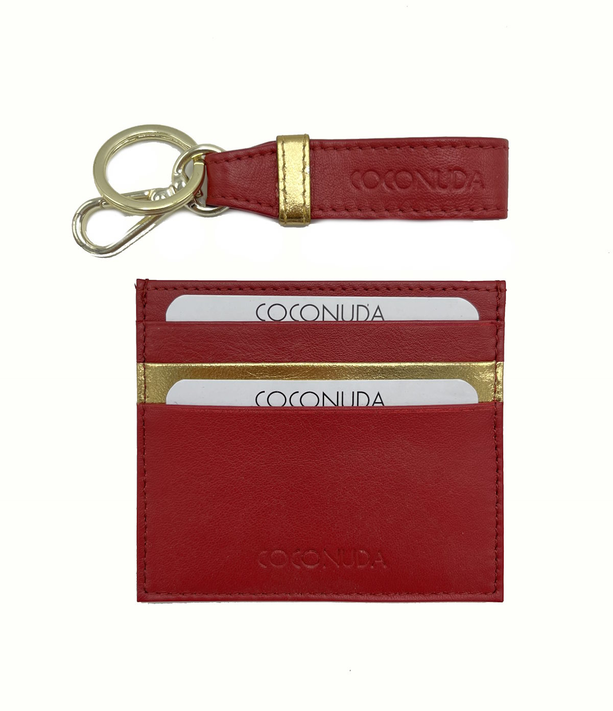 Gift box, set of Card Holder and Keychain, brand Coconuda, art. PDK200