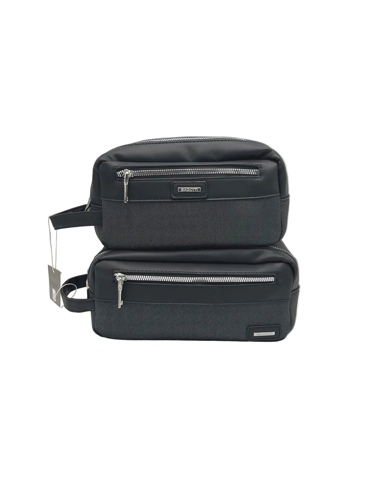 Set of 2 Men’s Toiletry Bags, Biagiotti Uomo, art. LB26S287-1.290