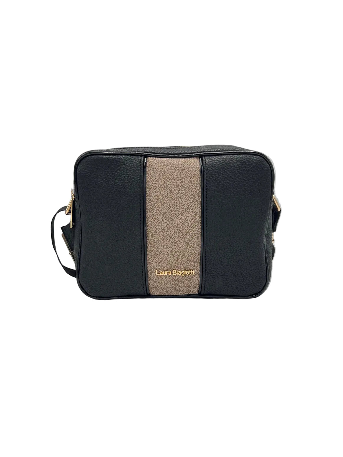 Double-Zip Compartment Crossbody Bag, Laura Biagiotti, art. LB104-5.290