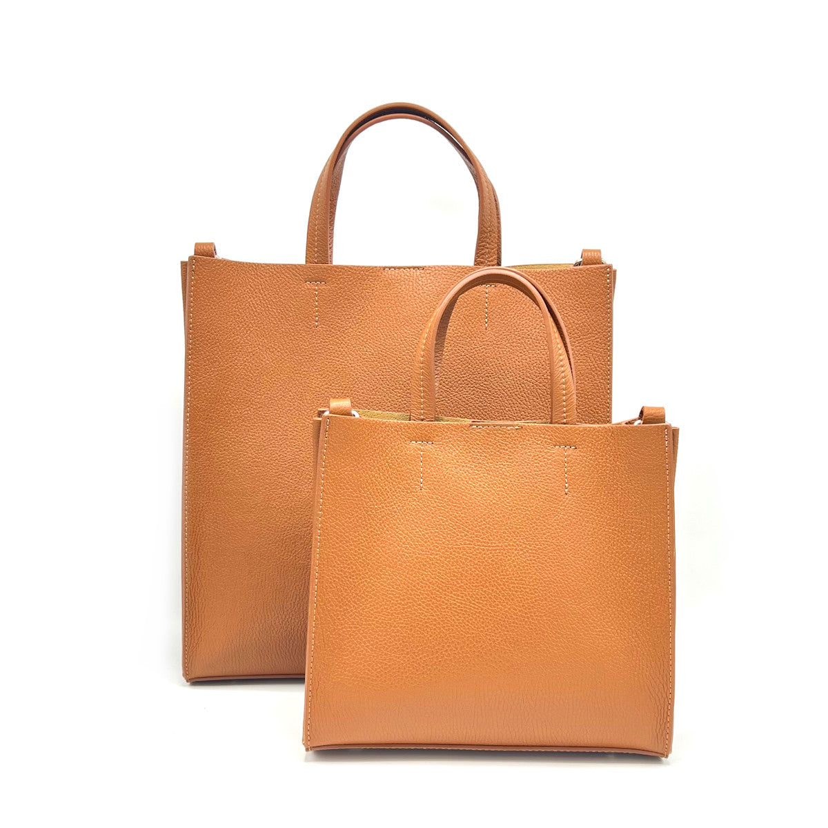 Genuine leather shoulder bag, Made in Italy, Medium size, art. 112566