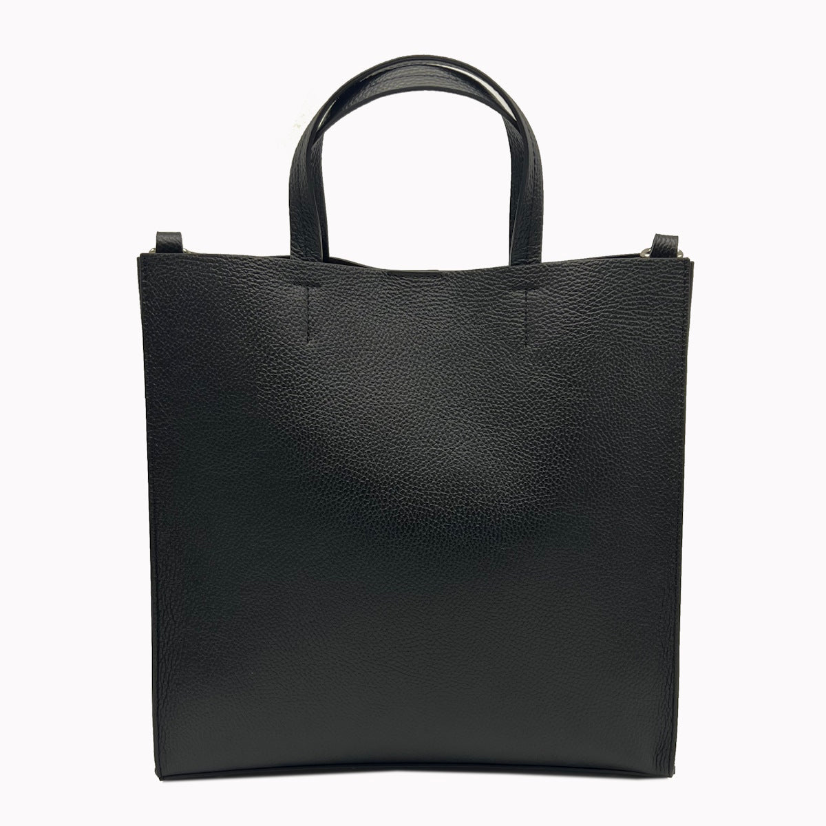 Genuine leather shoulder bag, Made in Italy, Big size, art. 112567