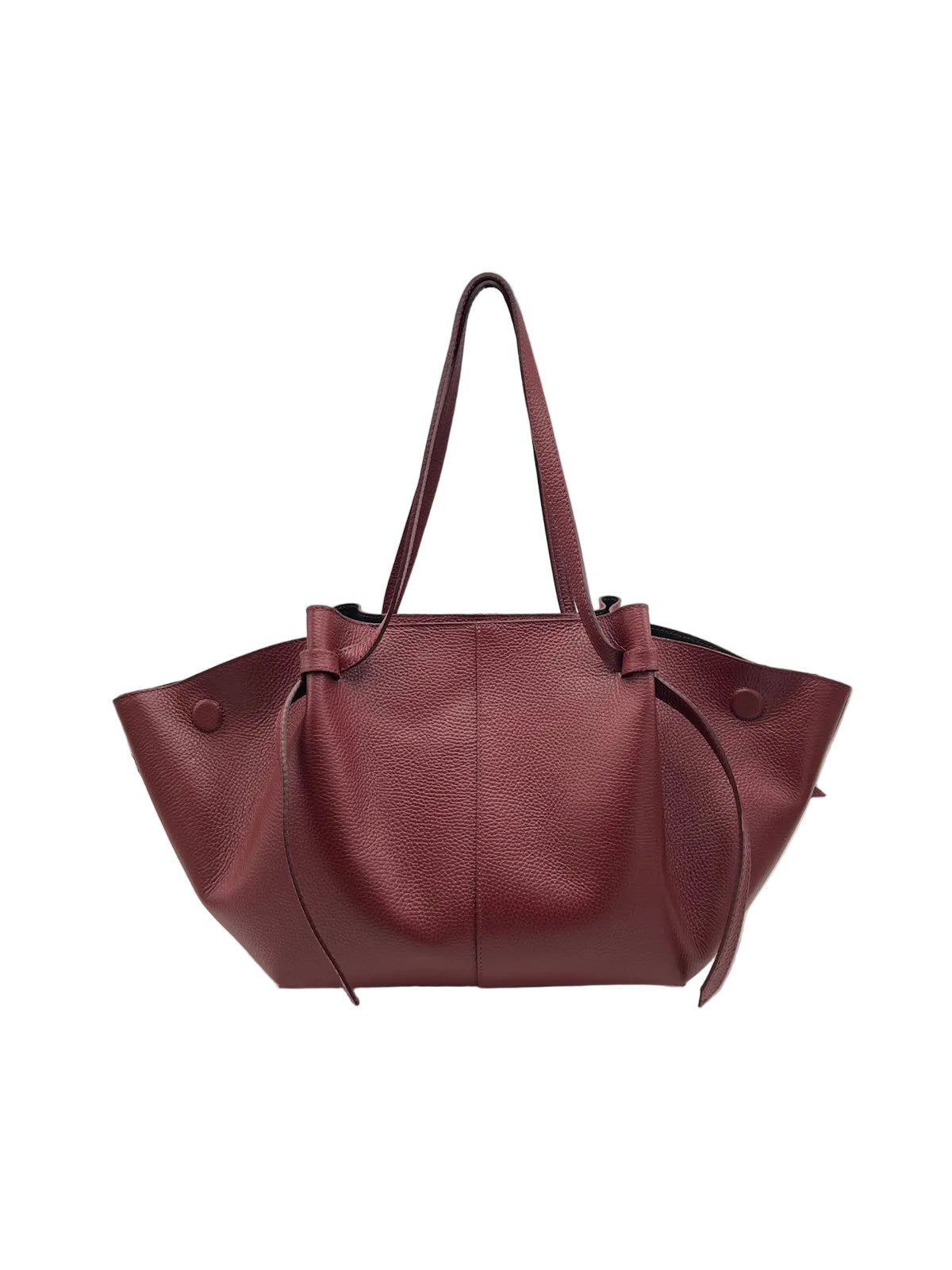 Genuine Leather Shopping Bag, Made in Italy, art. 112615New