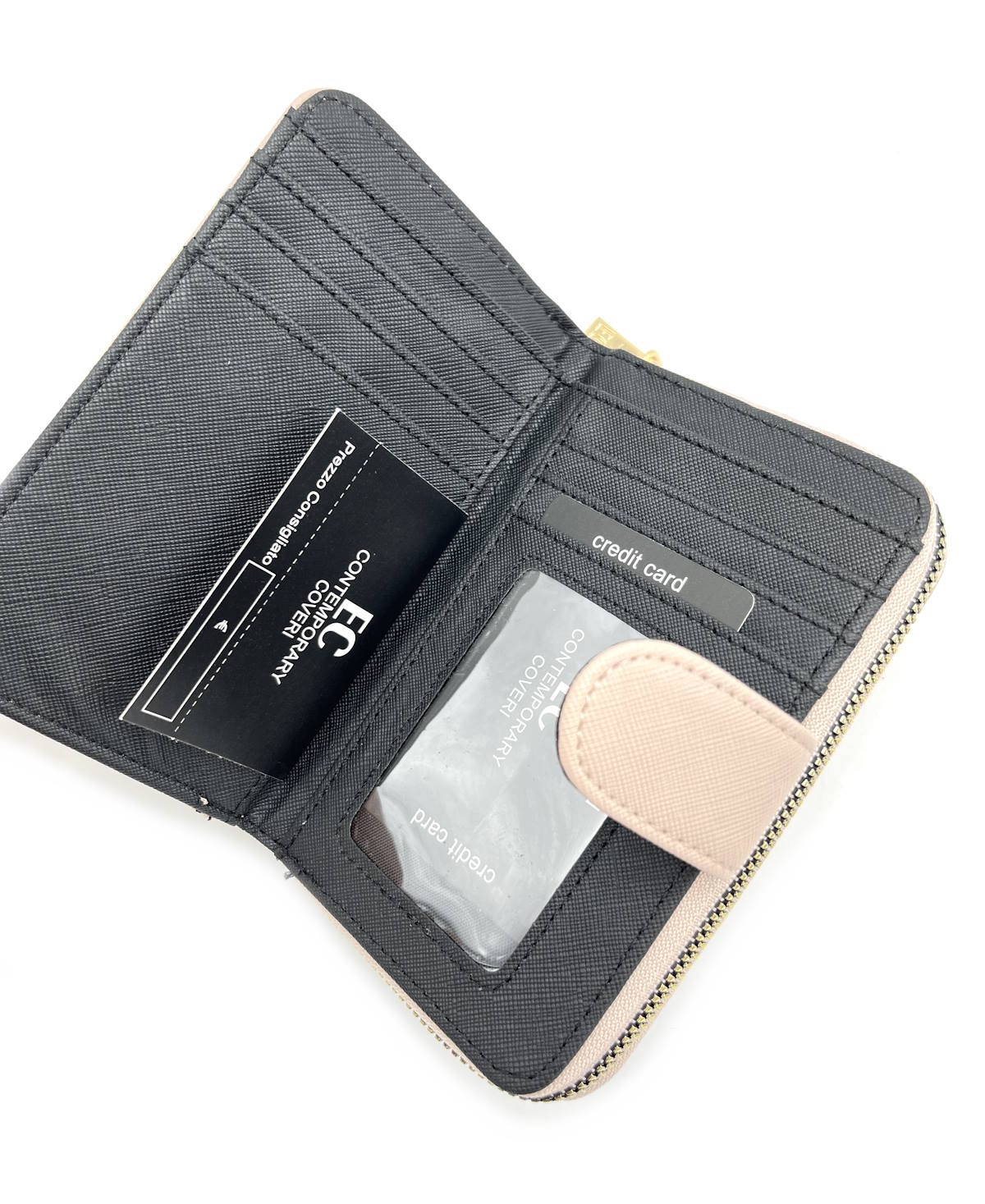 Eco leather wallet for women, EC Coveri, art. EC23503-004