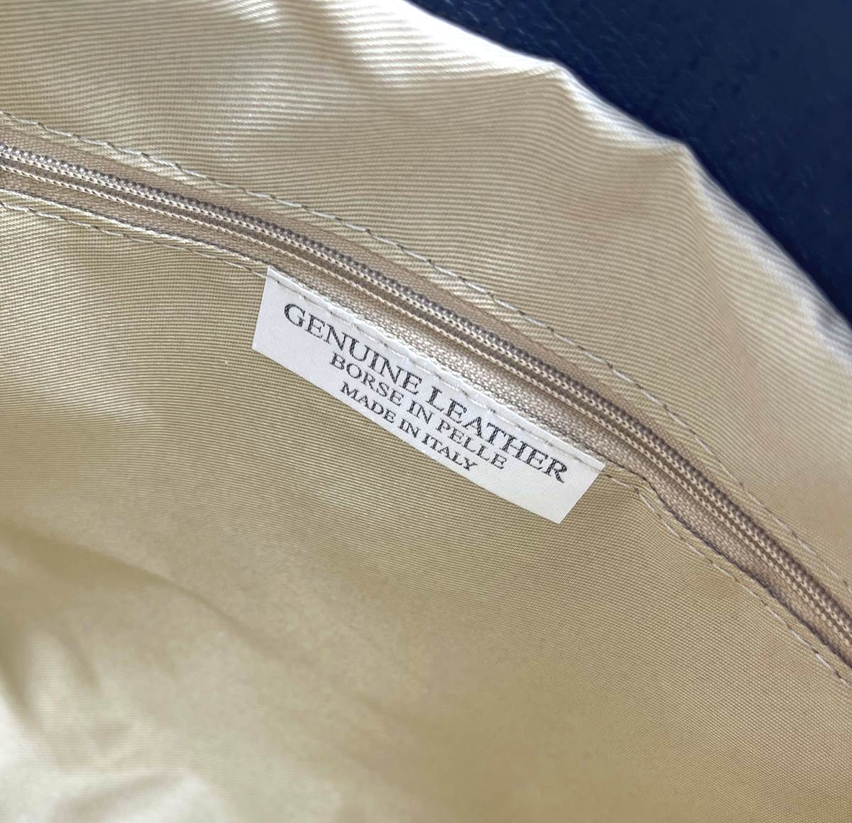 Genuine leather shoulder bag, Made in Italy, art. 112444/LA