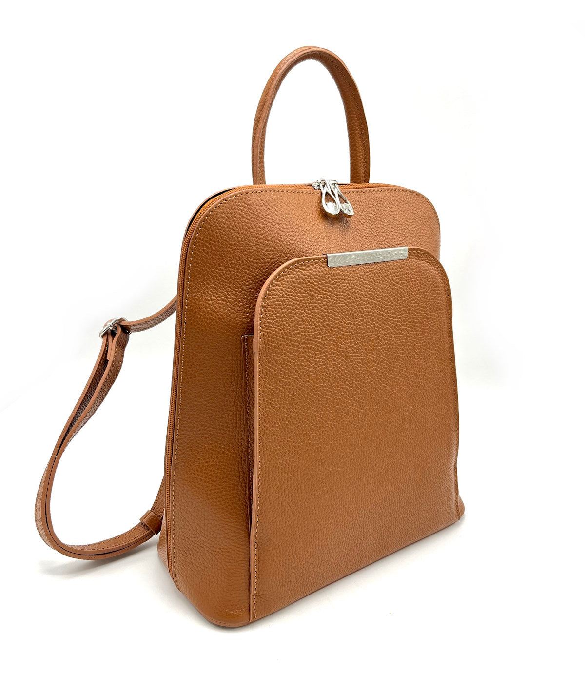 Zaino in vera pelle, da donna, made in Italy, art. 112427