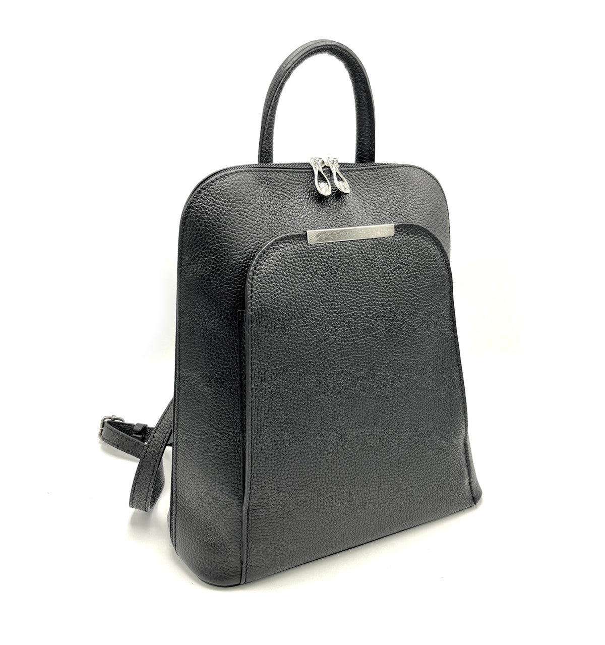 Zaino in vera pelle, da donna, made in Italy, art. 112427