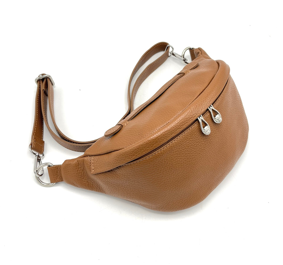 Genuine leather crossbody bag, for women, made in Italy, art. 112426
