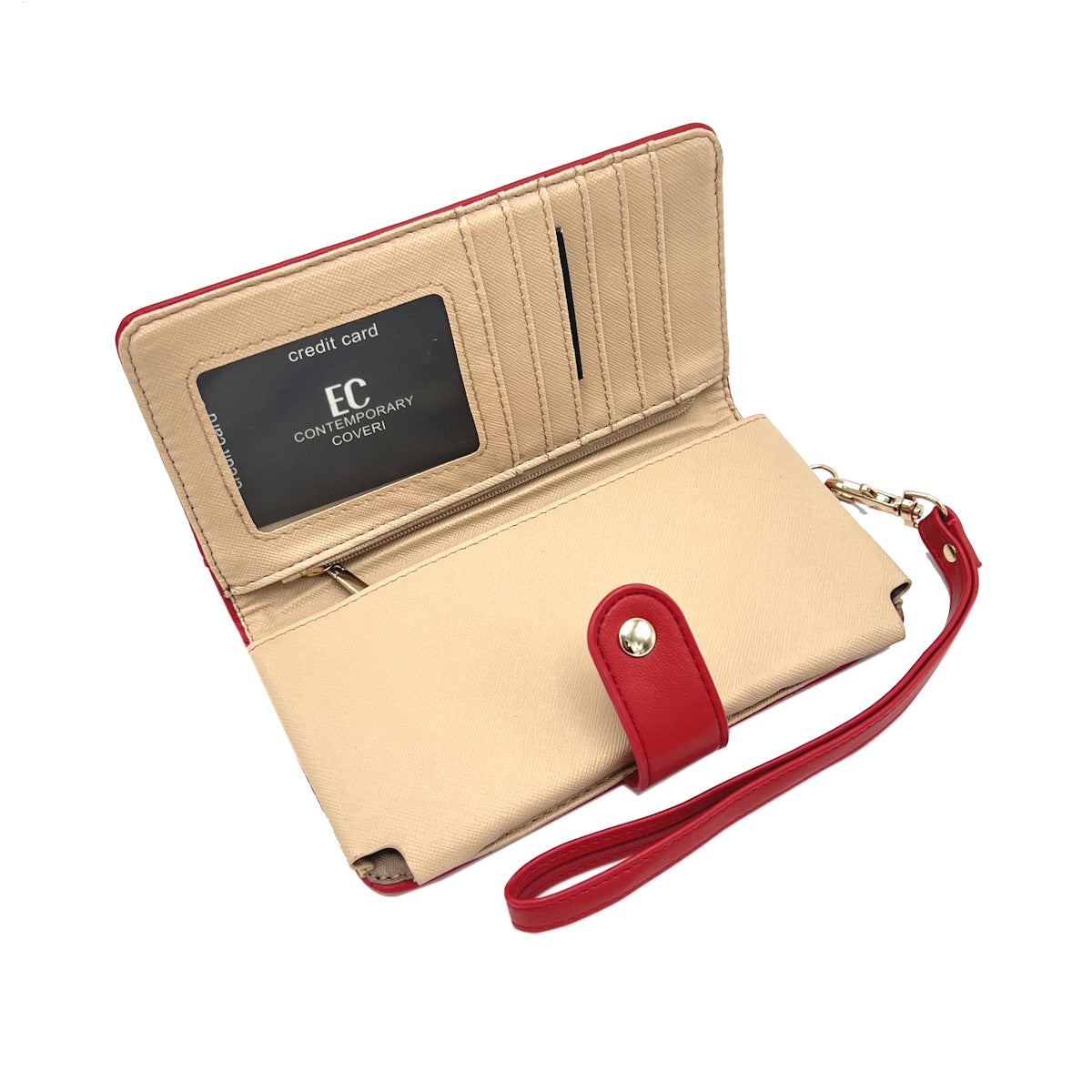 Women's eco leather wallet , EC Coveri, art. EC25505-007.290