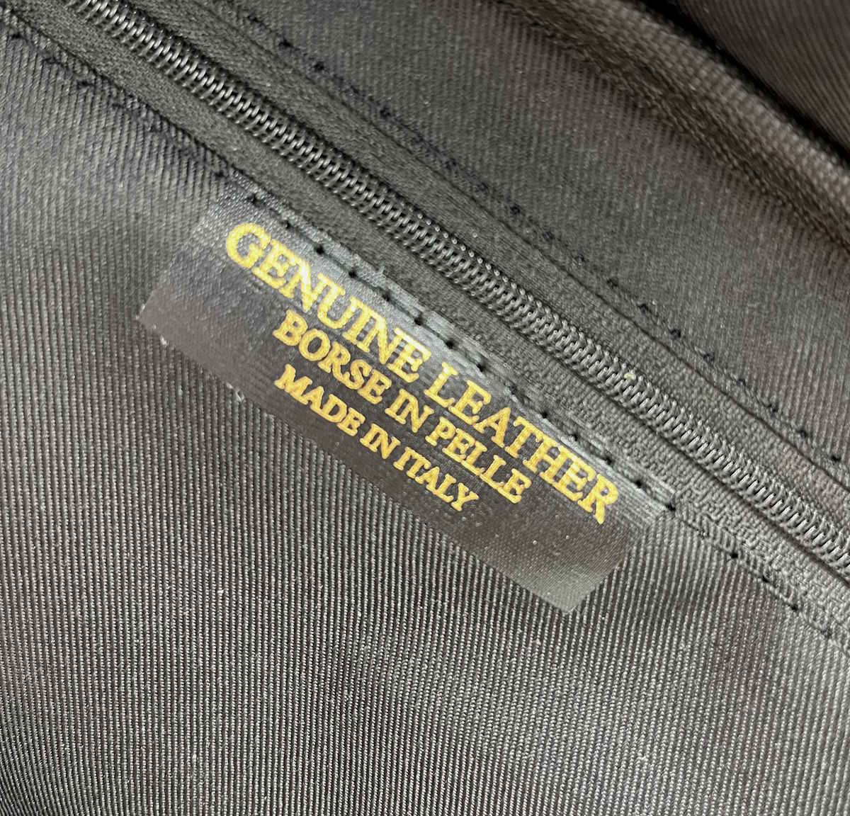 Genuine leather crossbody bag, Made in Italy, art. 112458/LA