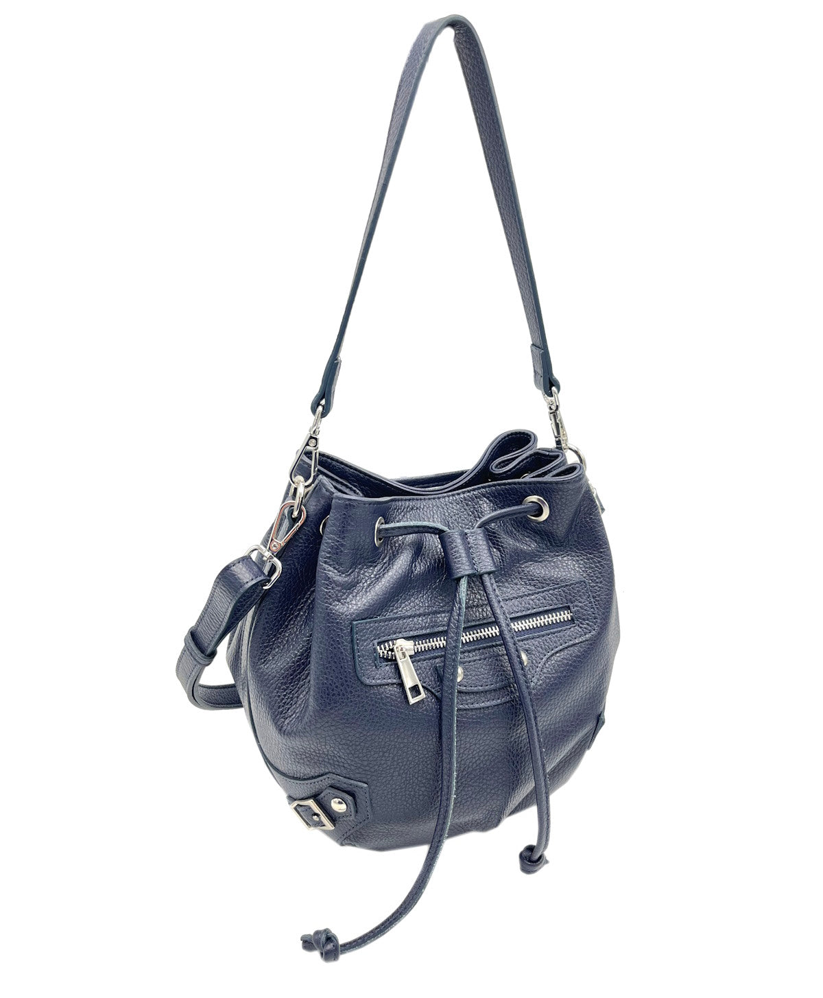 Genuine leather shoulder bag, for women, Made in Italy, art. 112457