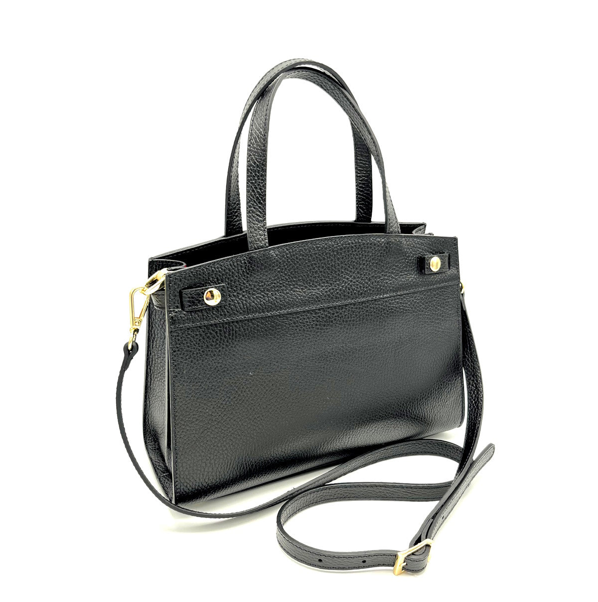 Genuine leather shoulder bag, Made in Italy, art. 112476