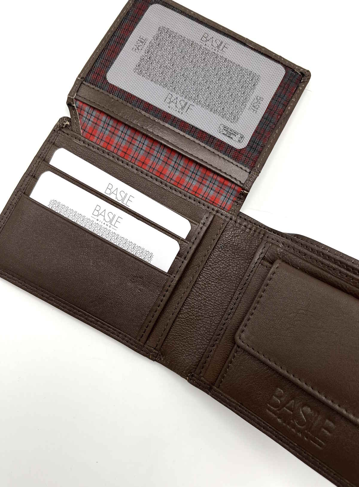 Genuine leather Wallet, Brand Basile, art. BA1909-2