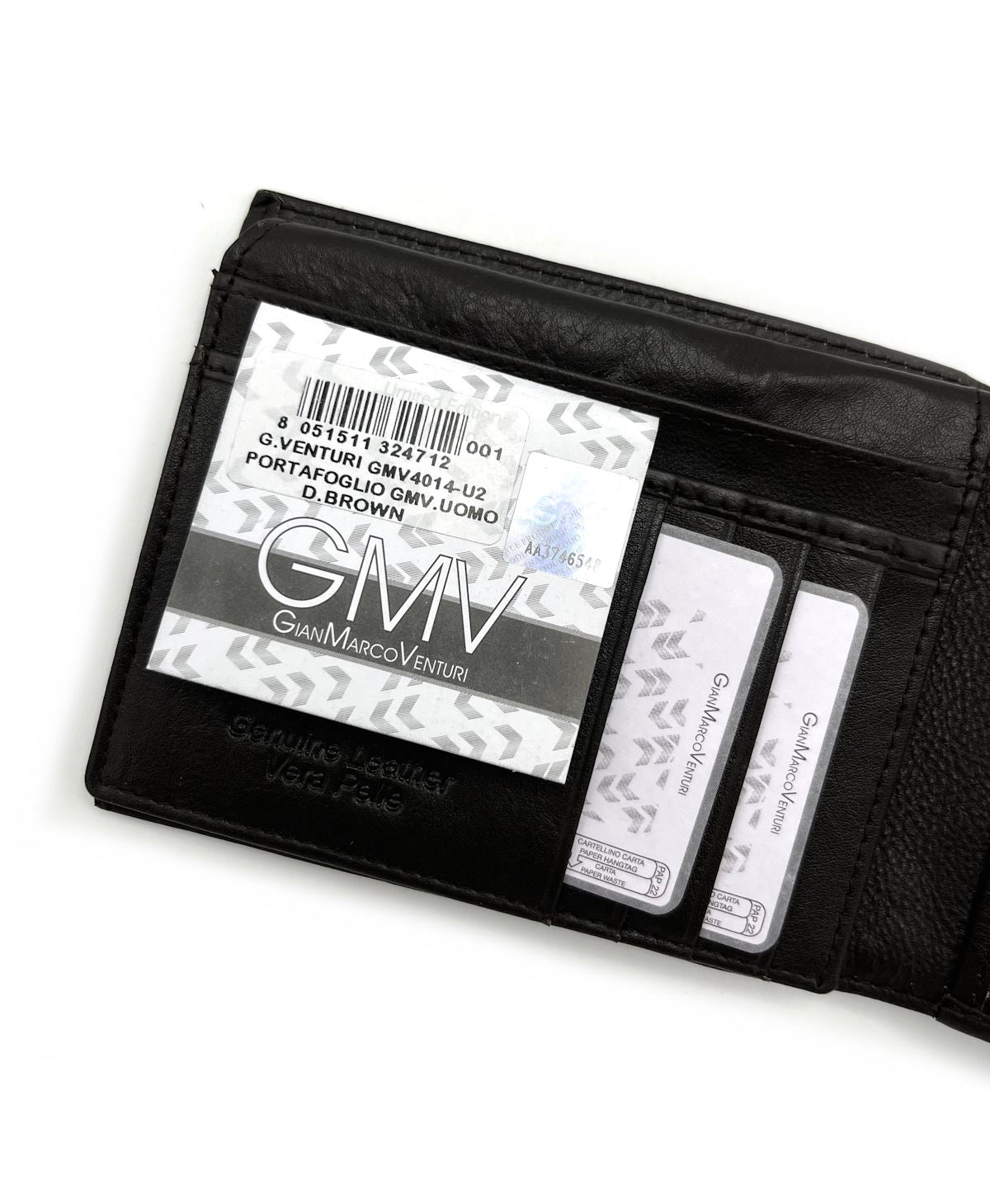 Genuine leather Wallet, Brand GMV, art. GMV4014-2