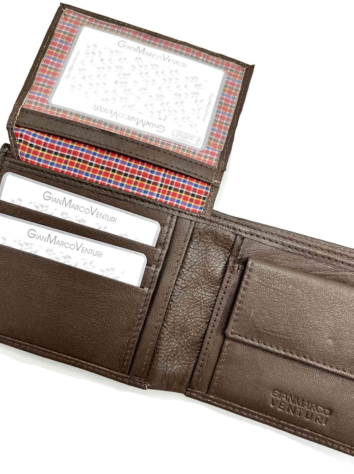 Genuine leather Wallet, Brand GMV, art. GMV4016-2