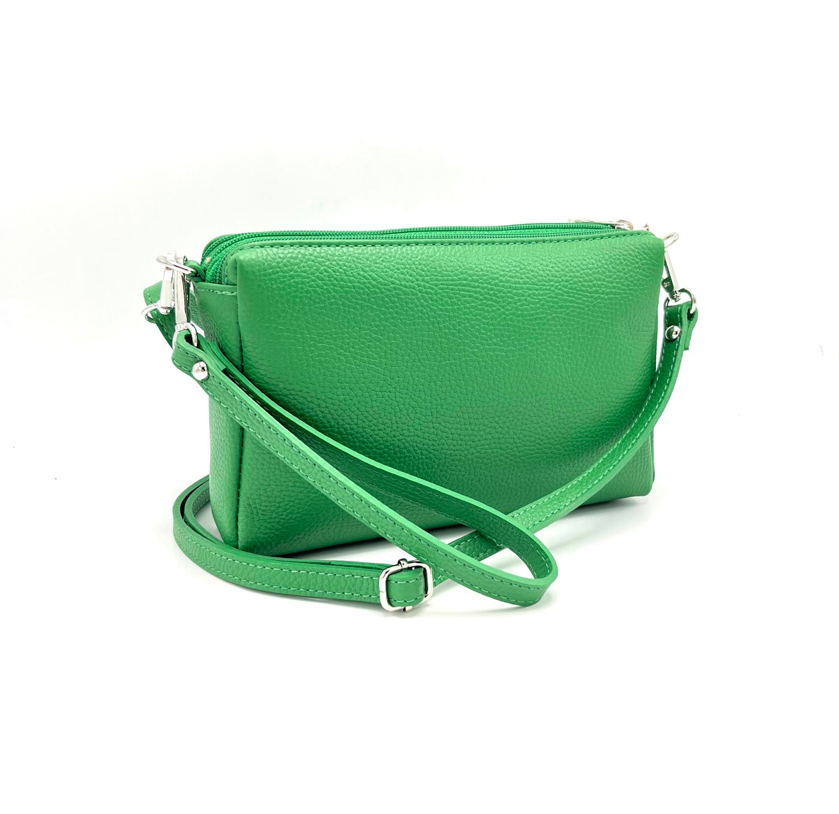 Genuine leather shoulder bag, Made in Italy, art. 112135