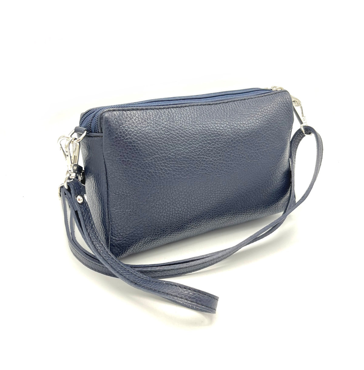 Genuine leather shoulder bag, Made in Italy, art. 112135