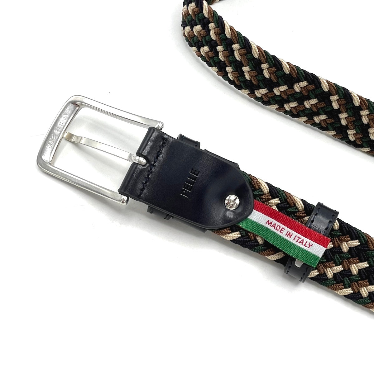 Genuine leather elastic belt, Made in Italy, Navigare, art. A3077/35