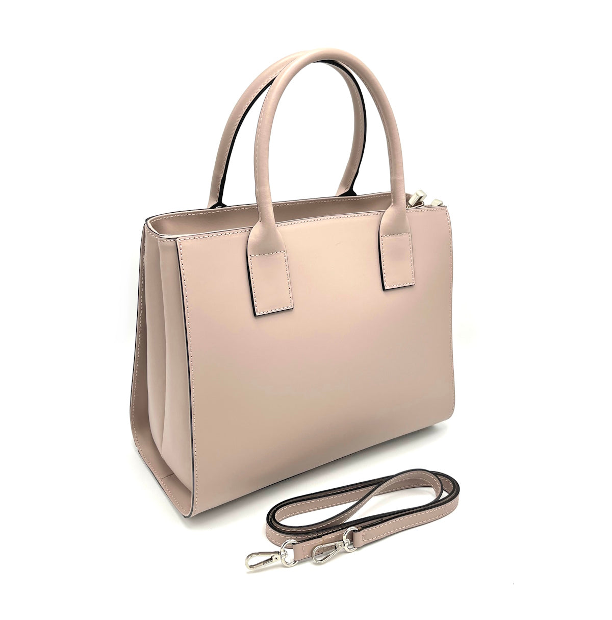 Genuine leather handbag, Made in Italy, art. 112472