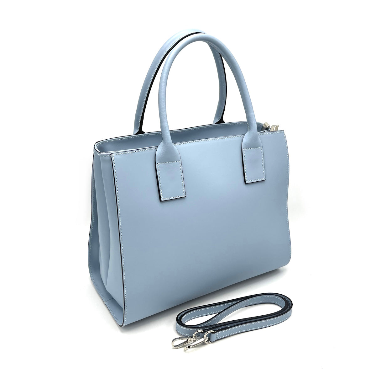 Genuine leather handbag, Made in Italy, art. 112472