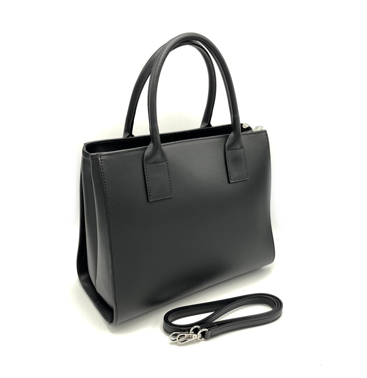 Genuine leather handbag, Made in Italy, art. 112472