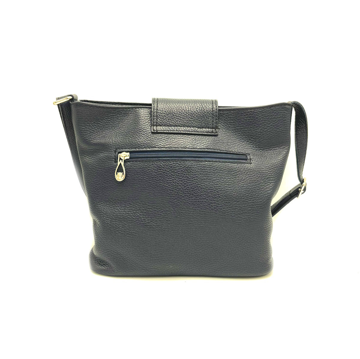 Genuine leather shoulder bag,Made in Italy, art. 112479
