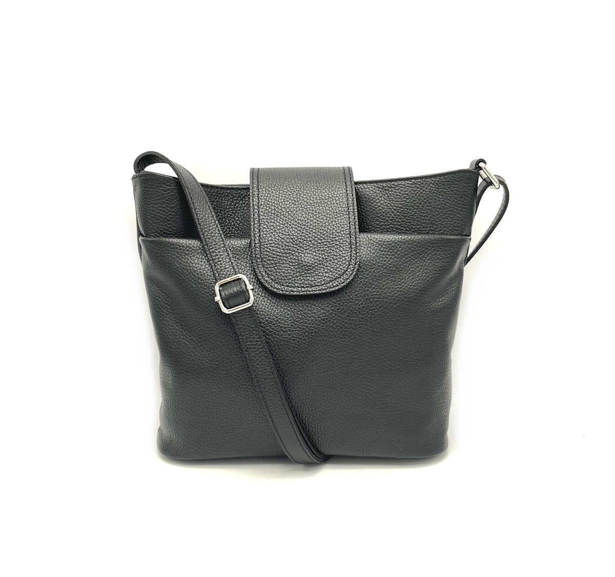 Genuine leather shoulder bag,Made in Italy, art. 112479