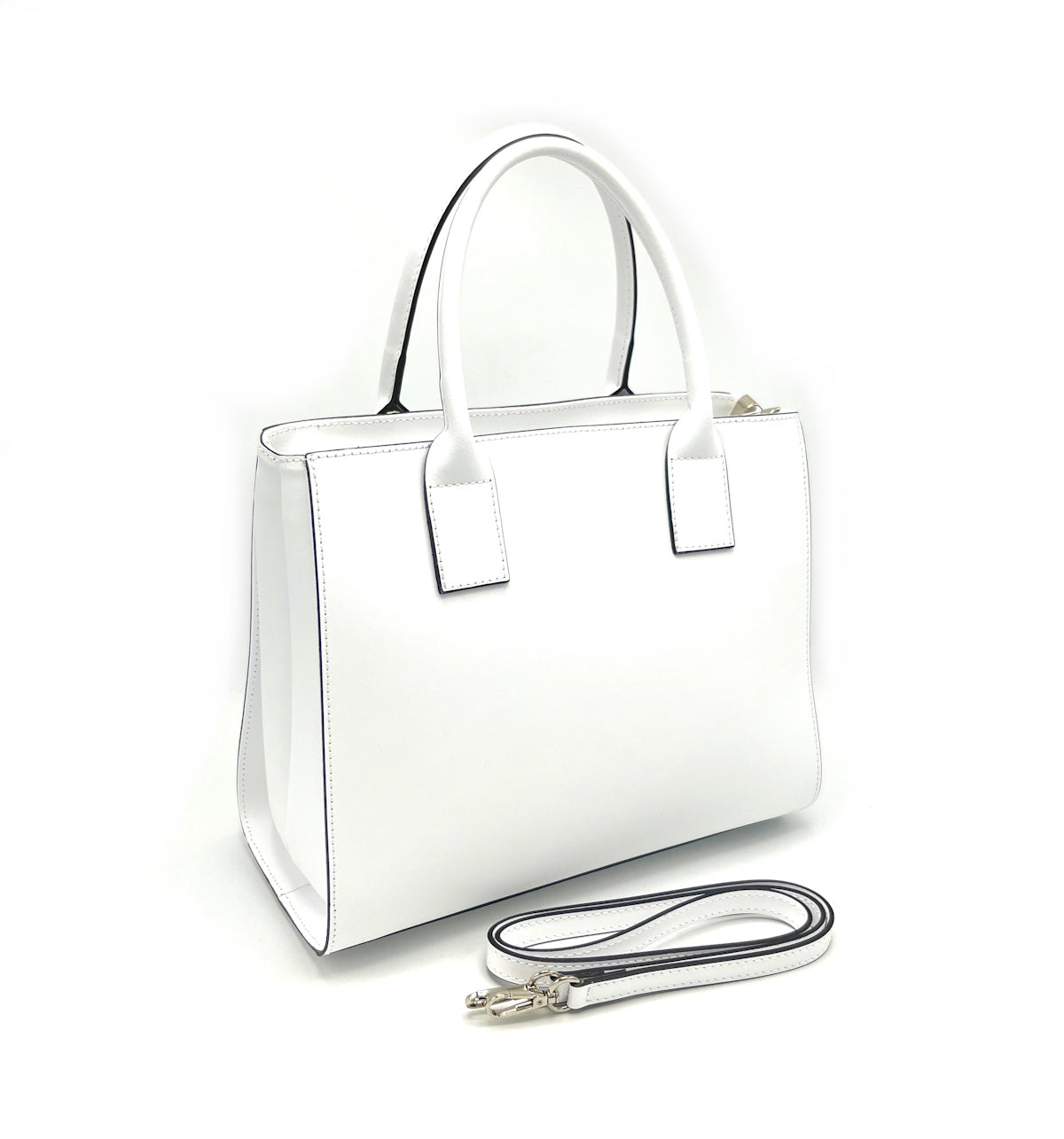 Genuine leather handbag, Made in Italy, art. 112472