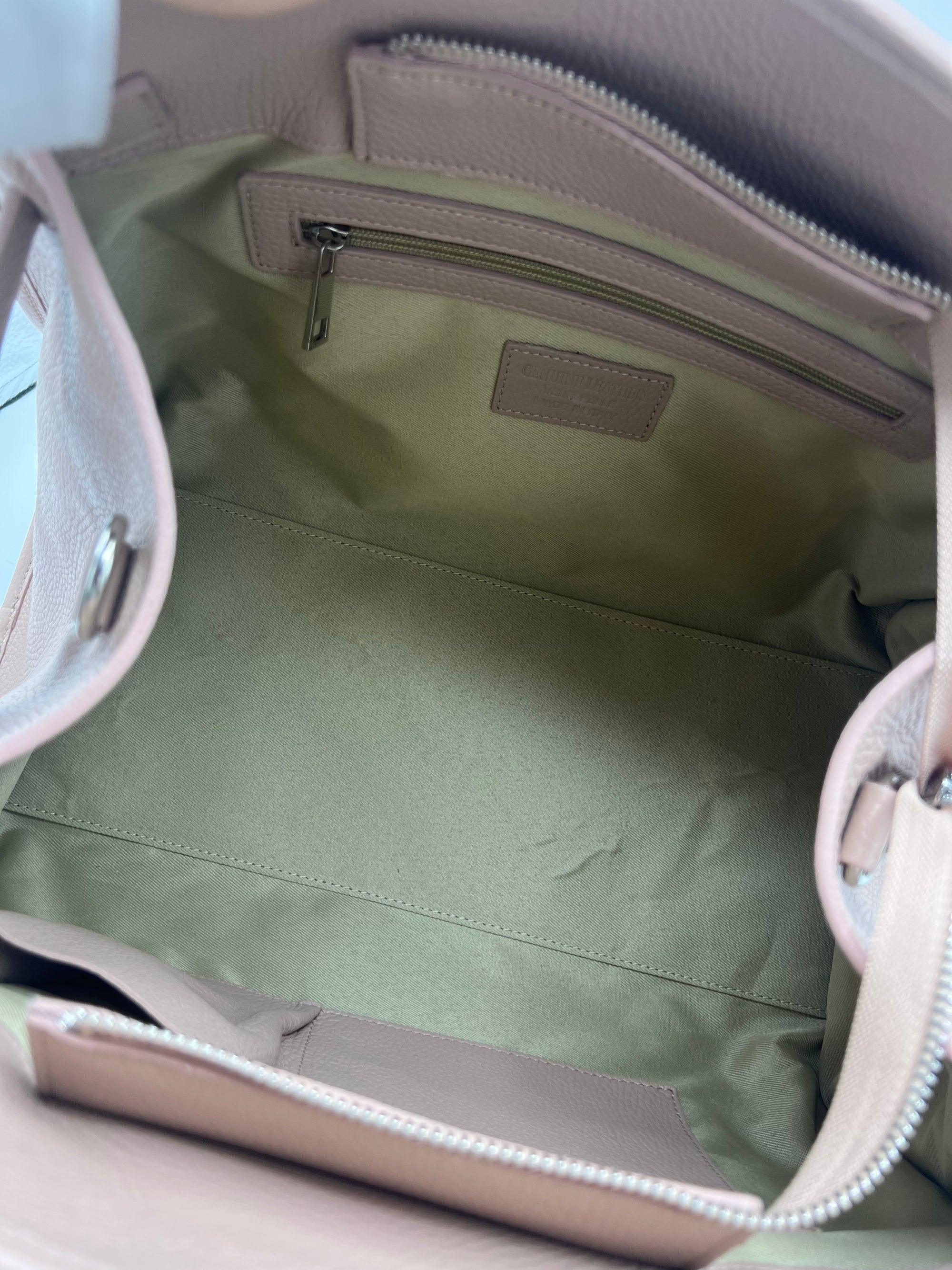 Genuine leather travel bag, Big size, Made in Italy, art. 112499